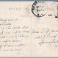 ALBANY NY LONG FREIGHT 1911 ANTIQUE POSTCARD railroad railway train