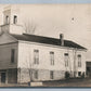 WISCONSIN METHODIST CHURCH ANTIQUE REAL PHOTO POSTCARD RPPC