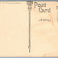 INDIAN HOUSES ARIZONA ANTIQUE POSTCARD