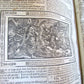 1736 BIBLE in GERMAN ILLUSTRATED w/145 WOODCUTS antique Dilherr Biblia FOLIO