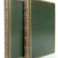 1921-24 GOLDEN TREASURY FRANCIS PALGRAVE 2 volumes FINE SIGNED BINDINGS antique