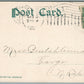 CORRY PA HATCH SCHOOL ANTIQUE POSTCARD