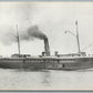 YARMOUTH STEAMBOAT ship VINTAGE REAL PHOTO POSTCARD RPPC