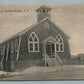 SEASIDE HEIGHTS NJ UNION CHURCH ANTIQUE POSTCARD
