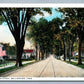 WALLINGFORD CT NORTH MAIN STREET ANTIQUE POSTCARD