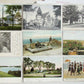 LOT OF 9 ANTIQUE POSTCARDS - VIEWS OF NEW JERSEY  N.J.
