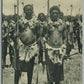 AFRICA SHANGAAN DANCERS ANTIQUE POSTCARD