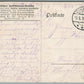 WWI ERA GERMAN AEROPLANE FIGHT ANTIQUE POSTCARD