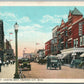 TRAVERSE CITY MI FRONT STREET ANTIQUE POSTCARD