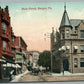 BANGOR PA MAIN STREET ANTIQUE POSTCARD