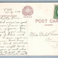 CEDAR FALLS IA NORTHEAST VIEW 1911 ANTIQUE POSTCARD