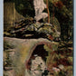 PHILADELPHIA PA FAIRMONT PARK TEDDYSCUNG STATUE AT INDIAN ROCK ANTIQUE POSTCARD