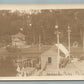 PHILADELPHIA WOODSIDE PARK PA ANTIQUE REAL PHOTO POSTCARD RPPC