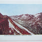 VINTAGE POSTCARD CREST OF CONTINENTAL DIVIDE MOFFAT RD CO RAILROAD railway train