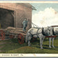 BAKERS SUMMT PA FARM SCENE ANTIQUE POSTCARD