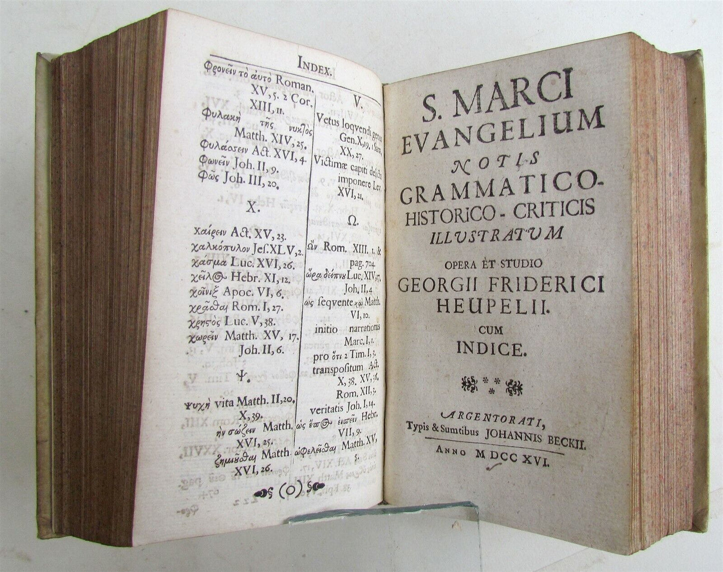 1731 ANNOTATIONES in SACRAM SCRIPTURAM ex HERODOTO COLLECTAE antique VELLUM