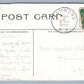 WEST CARTHAGE NY HIGH SCHOOL 1908 ANTIQUE POSTCARD