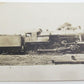 RPPC VINTAGE PHOTO POSTCARD READING RAILROAD TRAIN AT HARRISBURG railway