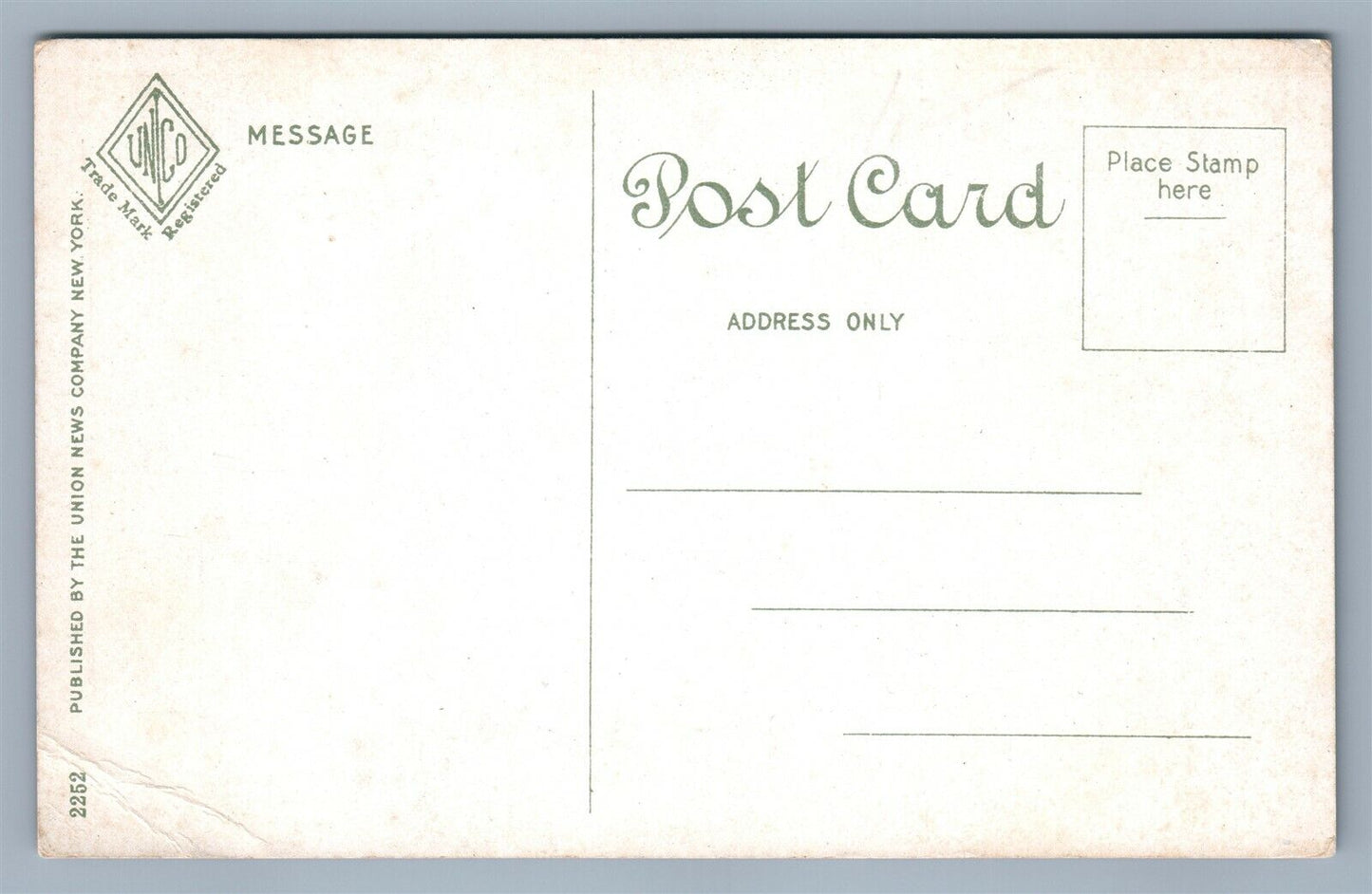 CARTHAGE NY ISLAND PAPER MILL ANTIQUE POSTCARD