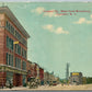 CAMDEN NJ FEDERAL STREET WEST FROM BROADWAY 1910 ANTIQUE POSTCARD