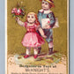 TOYS McKNIGHT CO. BEVERLY MA VICTORIAN TRADE CARD