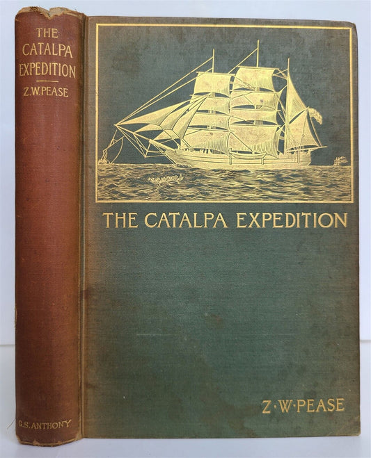 1897 THE CATALPA EXPEDITION by Z.W. PEASE antique WESTERN AUSTRALIA ILLUSTRATED