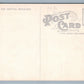 BROCKTON MA R.R. RAILROAD STATION ANTIQUE POSTCARD RAILWAY DEPOT