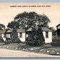 CAPE COD MA BASSETT LANE CABINS HYANNIS VINTAGE POSTCARD