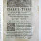 1588 Delle lettere familiari del sig. TORQUATO TASSO antique vellum 16th century