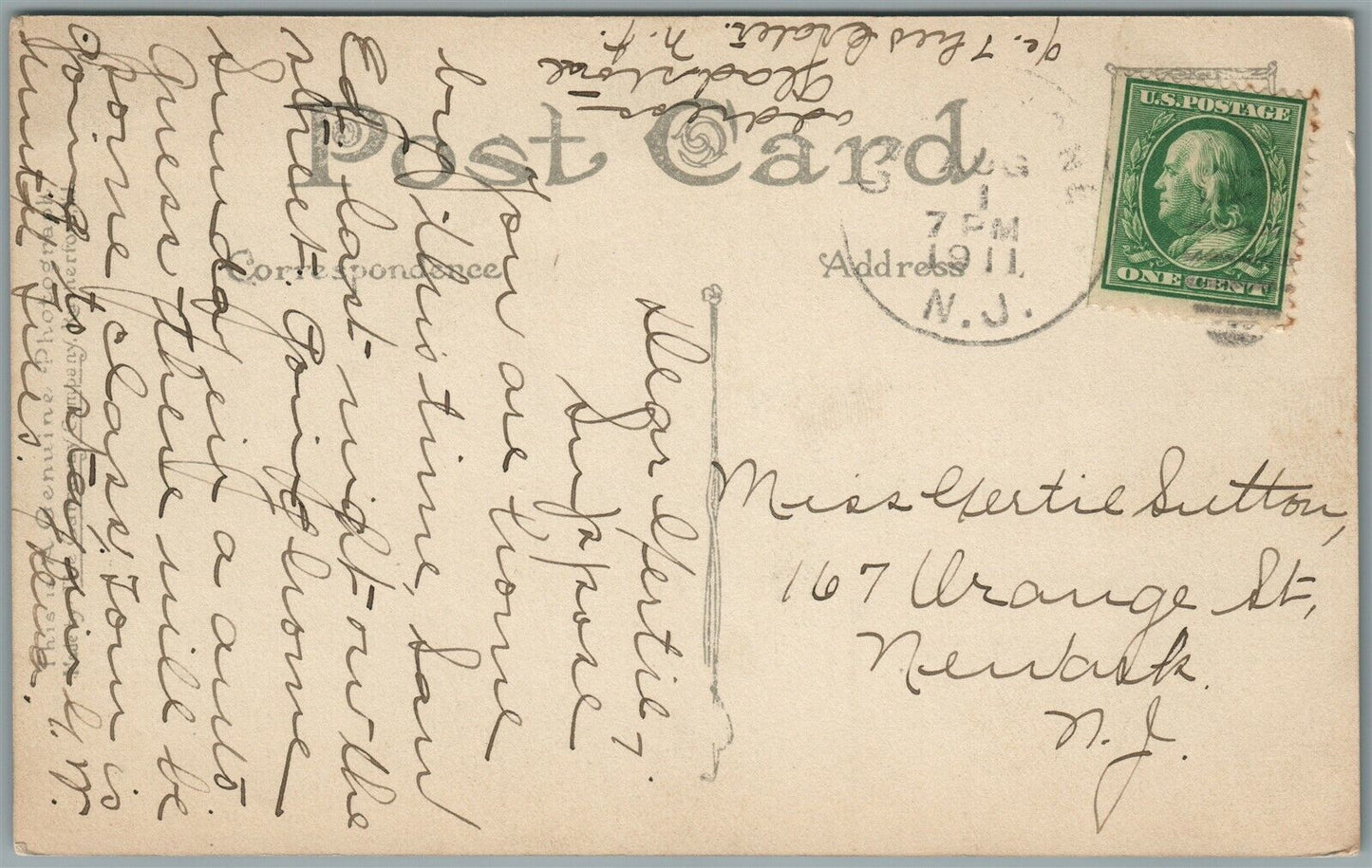 PEAPACK NJ RAVINE LAKE ANTIQUE REAL PHOTO POSTCARD RPPC