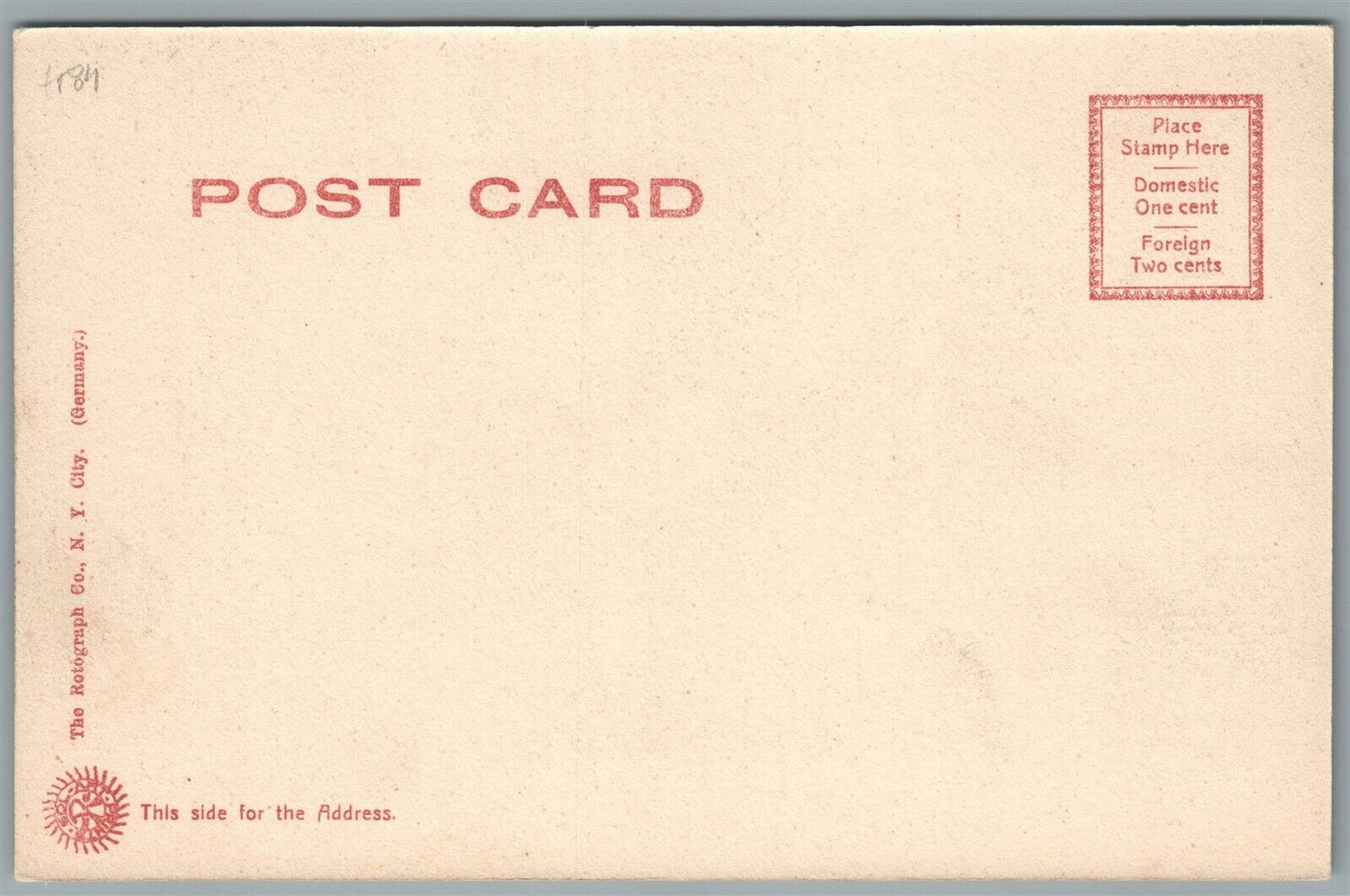 MIDDLEBURG NY MAIN STREET ANTIQUE POSTCARD