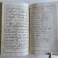 1800s GERMAN MANUSCRIPT PRAYER BOOK antique HANDWRITTEN fine morocco binding