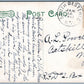 ST.JOHNSVILLE NY NEW YORK CENTRAL STATION ANTIQUE POSTCARD railroad railway