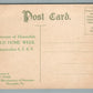 HONESDALE PA RAILROAD DEPOR RAILWAY STATION ANTIQUE POSTCARD