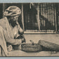 MADRAS INDIA SNAKE CHARMER ANTIQUE POSTCARD