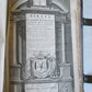 1702 BIBLE in DUTCH ILLUSTRATED w/ MAP MASSIVE FOLIO w/ CLASPS antique BIBLIA