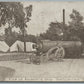 WOODMEN'S CAMP HEADQUARTERS WWI ERA ANTIQUE POSTCARD