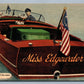 LAKE OZARK MO BILL DEAN'S EDGEWATER FLEET VINTAGE POSTCARD