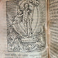 1578 BIBLE in LATIN ILLUSTRATED NEW TESTAMENT VELLUM BOUND 16th CENTURY antique