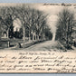 ORANGE NJ MAIN & HIGH STREETS ANTIQUE POSTCARD