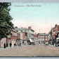 WIMBLEDON ENGLAND THE HIGH STREET ANTIQUE POSTCARD