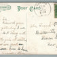 BELVIDERE NJ PUBLIC SCHOOL ANTIQUE POSTCARD