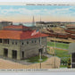 VINTAGE POSTCARD - CRISTOBAL CANAL ZONE PIERS 7 & 8 PANAMA