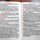 1621 PSALTERIUM ROMANUM antique MISSAL ANTIPHONAL FOLIO 11x6" w/ musical notes