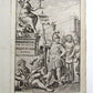 1696 De Romana Republica by Petro Cantelio ILLUSTRATED antique ARMORIAL VELLUM