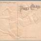 COWGIRL w/ RIFLE ANTIQUE POSTCARD