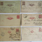 ITALY lot of 15 late 19th CENTURY ANTIQUE POSTCARDS