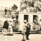 FIRST RAILROAD in AMERICA VINTAGE REAL PHOTO POSTCARD RPPC