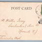 FLEMINGTON NJ SOUTH MAIN STREET ANTIQUE POSTCARD