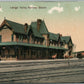 SAYRE PA RAILROAD STATION RAILWAY DEPOT ANTIQUE POSTCARD